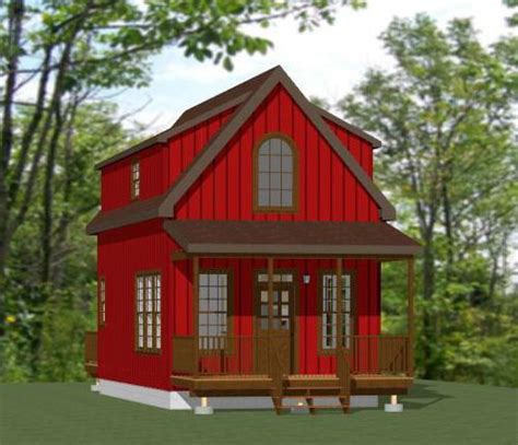 16x30 Tiny House 2 Bedroom Pdf Floor Plan 873 Sq Ft Model