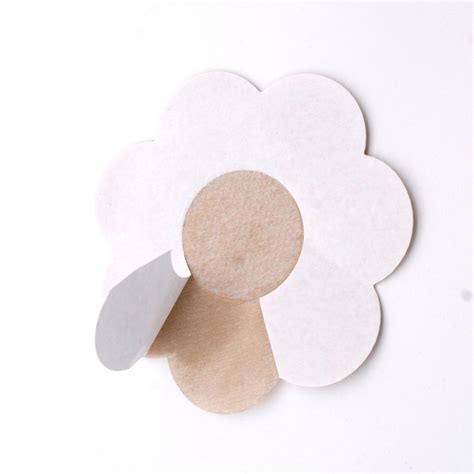 Nude Flower Adhesive Lift Sexy Lingerie Disposable Nipple Cover Pasties Buy Nude Flower