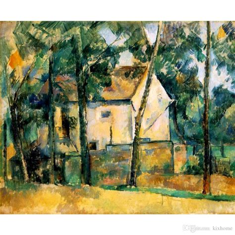 2019 Abstract Landscapes Paintings Paul Cezanne House And