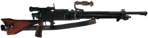Wwii Japanese Type 96 Light Machine Gun With The Original Optical Scope