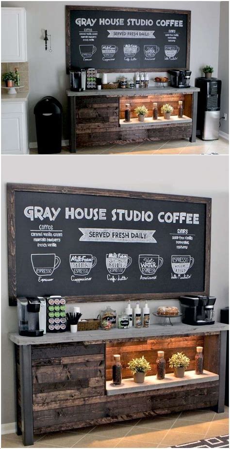 10 Cool Ideas To Set Up A Home Coffee Station
