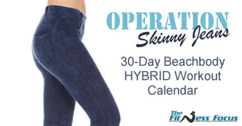 Your 30 Day Skinny Jeans Workout Routine For Lean Legs The Fitness Focus