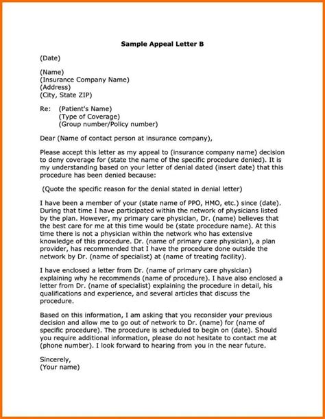 10 Appeal Letter For College Template Format Sample A