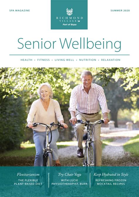 Wellness Spa Magazine Summer 2020 By Richmondvillages Issuu
