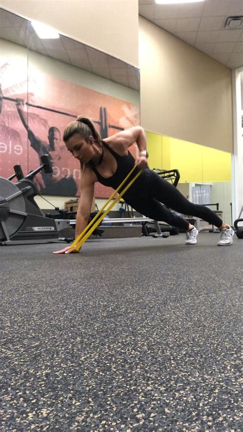 What's more to love about resistance bands is there are so many different shoulder exercises that you can do with them. Shoulder workout, resistance band workout, resistance band ...