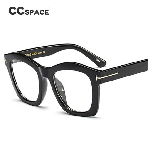 ccspace lady butteyfly glasses frames for women square t rivet brand designer optical eyeglasses