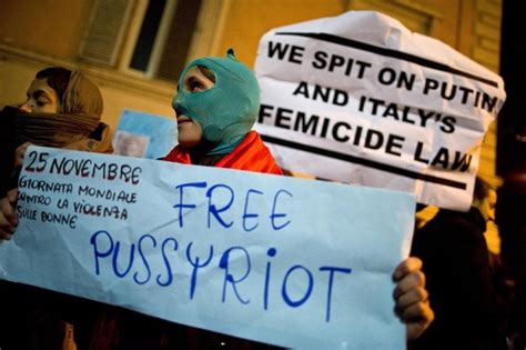 Russia Pussy Riot Releaselast Dismiss Pussy Riot Musician Nadezhda