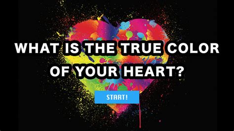 what is the true color of your heart