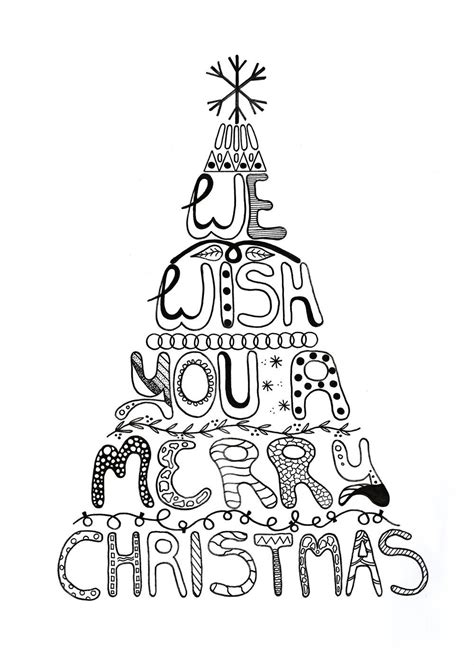 By best coloring pagesnovember 30th 2017. Merry Christmas Adult Coloring Page | Merry christmas ...