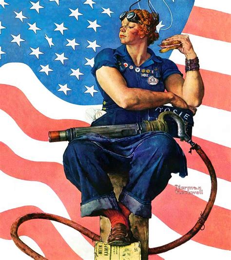 Rosie The Riveter By Norman Rockwell Facts About The Painting