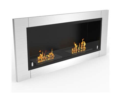 Moda Flame Valencia 43 Inch Ventless Built In Recessed Bio Ethanol Wall