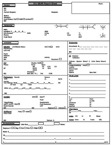 Wherever you can use a shift change report sheet, we have a template for you. Nurse Nacole | Nurse Meets YouTube: Bedside Nursing ...