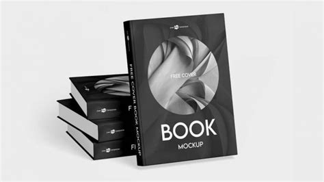 Free Floating Hardcover Book Mockup Psd Psfiles