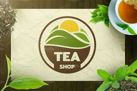 Tea Shop Logo Concept Shop Logo Tea Shop Shop Logo Design