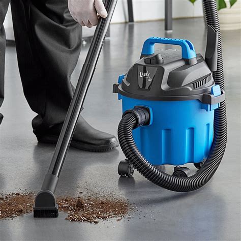 Lavex Janitorial 2 12 Gallon Poly Commercial Wet Dry Vacuum With