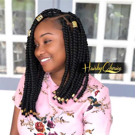 23 Unique Bob Box Braids To Try Yourself Stayglam