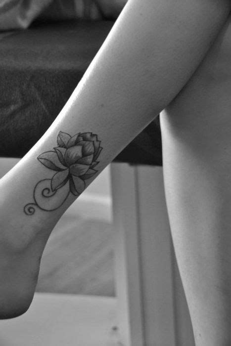 Lotus Flower Tattoo Designs Ankle Best Design Idea