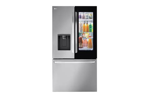 lg 26 cu ft smart instaview® counter depth max french door refrigerator lrfoc2606s lg usa