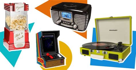 Retro Style Gadgets And Electronics New Technology With Cool Vintage Appeal
