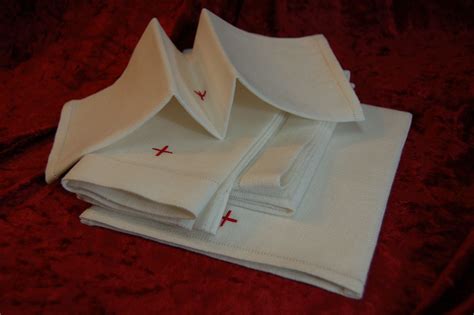 Small Communion Altar Linens Set Warsau Linen With Olde Style Italian