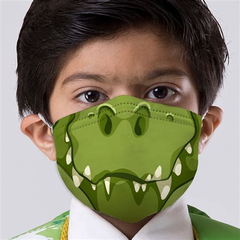 Personalized Boys Animal Face Kids Face Mask Tsforyounow