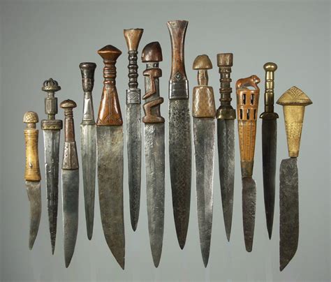 West African Daggers African Sword And Knife African Weapons