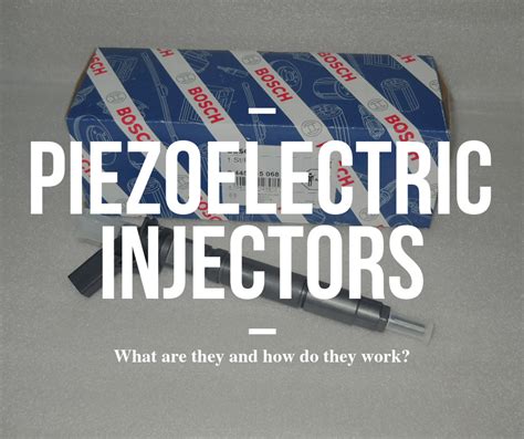 What Are Piezo Diesel Injectors And How Do They Work Sealand Turbo