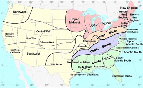 What Dialect Do You Speak A Map Of American English English