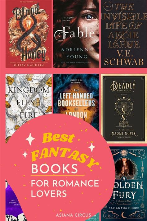 54 Best Romance Fantasy Books And Novels To Read Asiana Circus In 2021