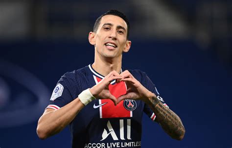 Report Psg And Di Maria In Talks For A New Contract Extension Deal Psg Talk