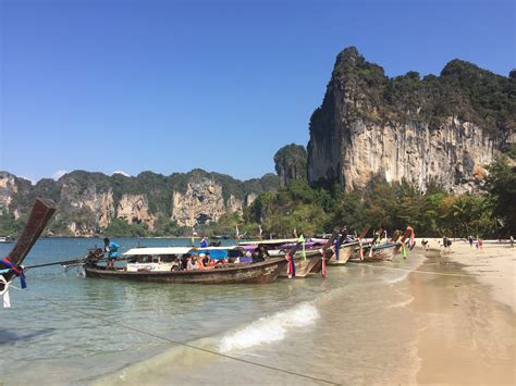 Railay Beach Unwinding In A Remote Paradise The Blond