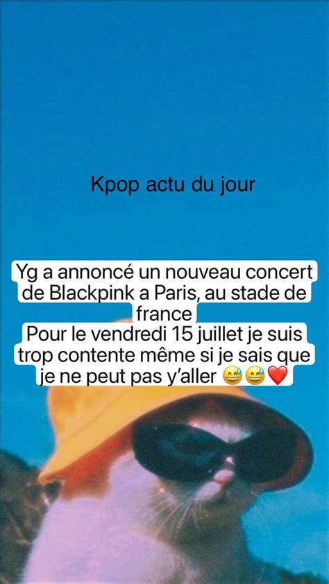 Blackpink Annonce Un Concert Au Stade De France Le Juillet Hot Sex