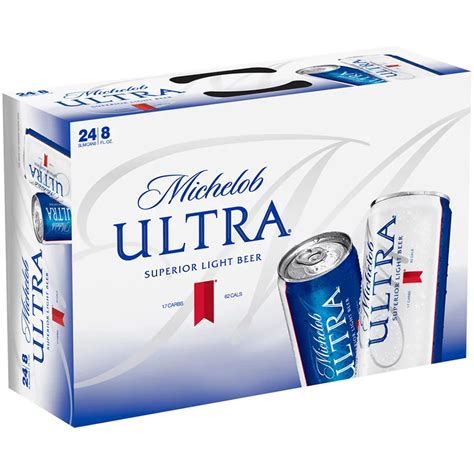 Michelob Ultra Beer 8 Oz Slim Cans Shop Beer At H E B