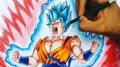 Como Dibujar A Goku Super Sayayin Blue Well Since I Did All The Forms Of Goku Though I Skipped