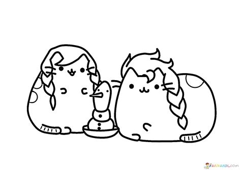 Pusheen Print Them Online For Free Coloring Pages Pusheen Coloring