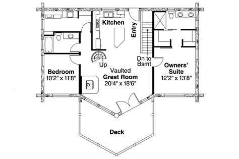 A-Frame House Plans - Eagle Rock 30-919 - Associated Designs