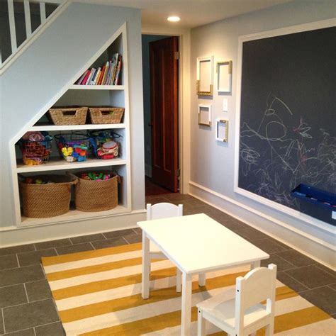 Stairwell storage think of your stairwell as an extension of your basement. 11 Ideas for Organizing Your Basement — The Family Handyman