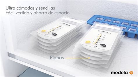 Bolsas Para Almacenamiento De La Leche Materna De Medela Youtube