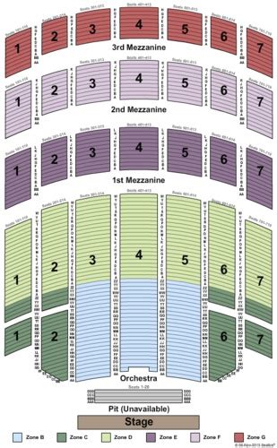 Radio City Music Hall Tickets And Radio City Music Hall Seating Charts