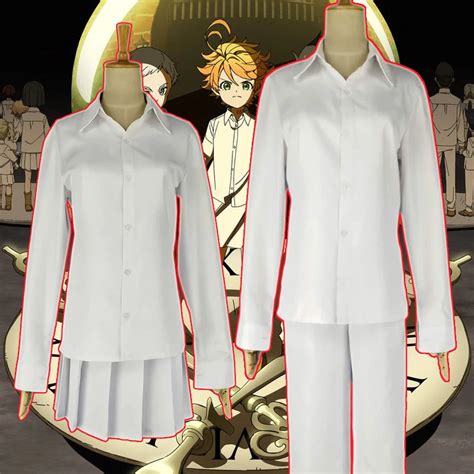 The Promised Neverland Cosplay Costume Anime Yakusoku No Neverland Emma