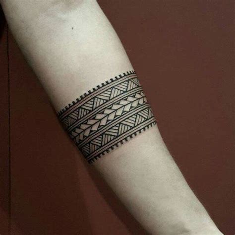 Polynesian Tribal Armband Tattoo Designs Tattoo Design