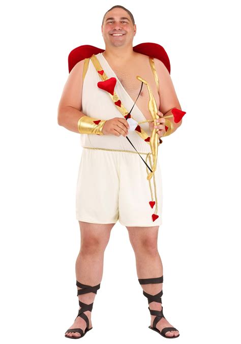 Mens Plus Size Cupid Costume