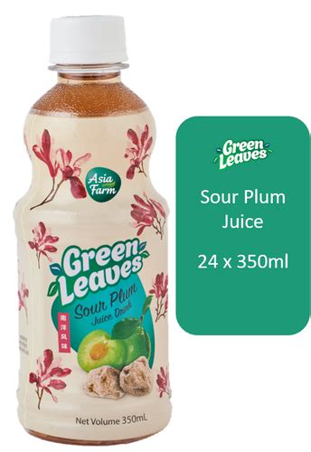 Sour Plum Juice Healthier Choice Asia Farm Fandb