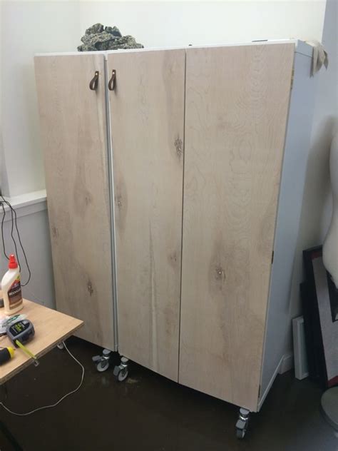 How to add doors to KALLAX Craft Cabinet - IKEA Hackers