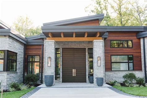 House Envy Modern Lake House In The Midwest With Stunning Details