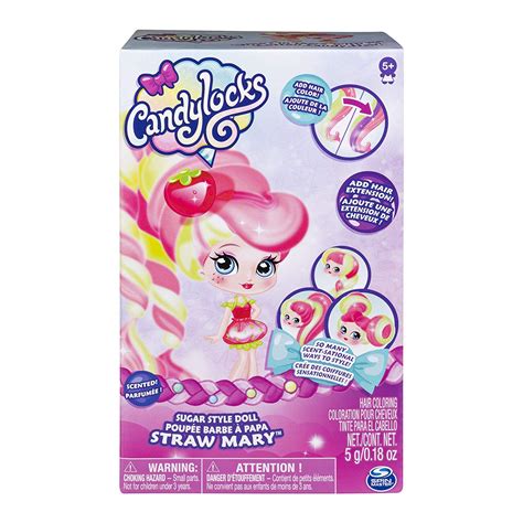 Candylocks Straw Mary Sugar Style Deluxe Scented Doll With