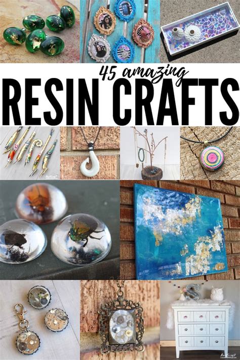 Resin Craft Ideas 45 Cool Things To Make With Resin Resin Crafts
