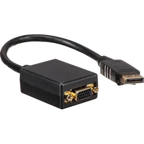 Kramer DisplayPort To VGA Adapter Cable 1 ADC DPM GF3 B H
