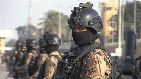 Iraqi Counter Terrorism Forces Deployed In Front Of The Us Embassy