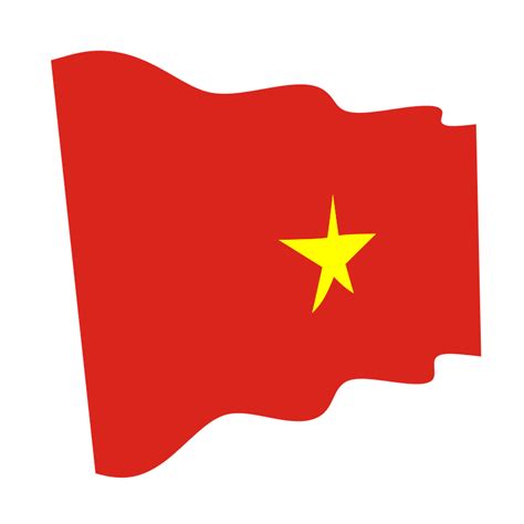 Vietnam Waving Flag Clip Art Openclipart